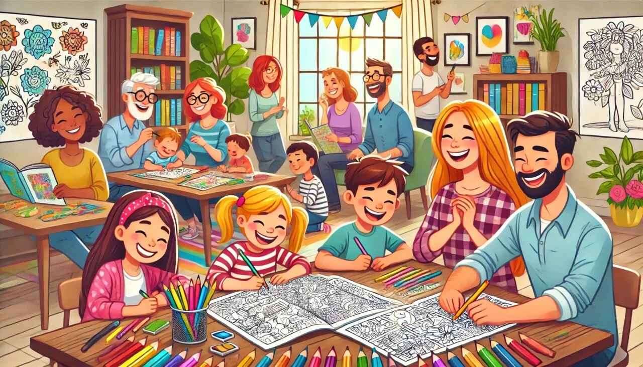 S&aacute;ch t&ocirc; m&agrave;u nghệ thuật v&agrave; c&aacute;c hoạt động thủ c&ocirc;ng.